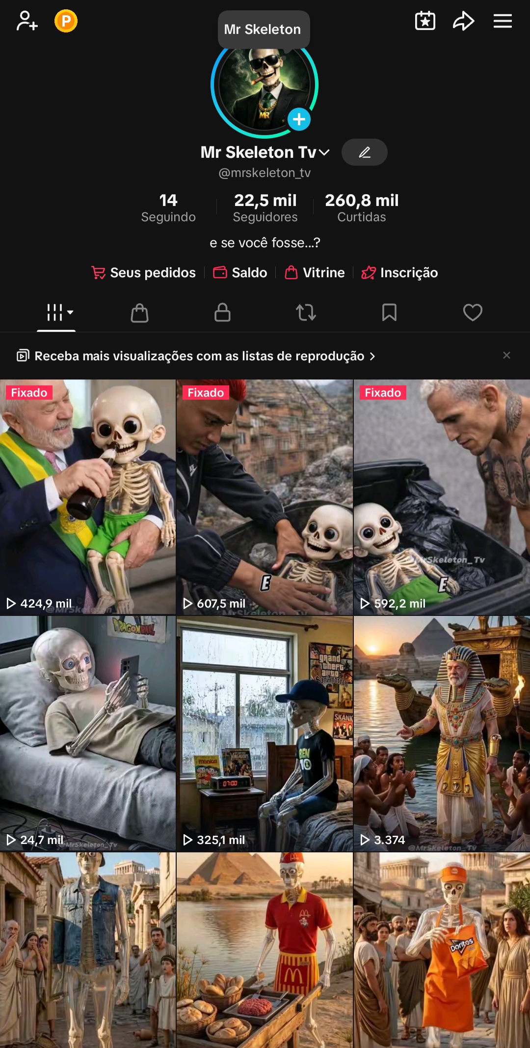 Mr Skeleton TV